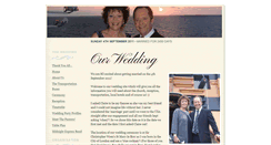 Desktop Screenshot of claireandpeter.gettingmarried.co.uk