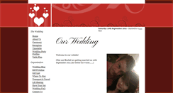 Desktop Screenshot of clintandrach.gettingmarried.co.uk