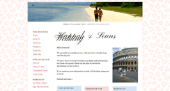 Desktop Screenshot of hannahandsean.gettingmarried.co.uk