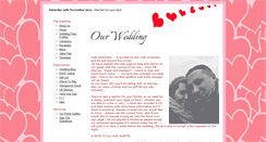 Desktop Screenshot of hannahandjames.gettingmarried.co.uk