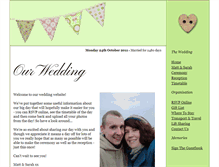 Tablet Screenshot of mrandmrscope.gettingmarried.co.uk