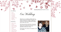 Desktop Screenshot of claireandjohnare.gettingmarried.co.uk