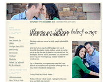 Tablet Screenshot of hennie-and-alicia-is.gettingmarried.co.uk