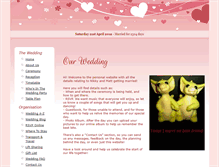 Tablet Screenshot of nikky-and-matt.are.gettingmarried.co.uk