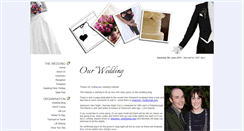 Desktop Screenshot of kevinandvanessa.gettingmarried.co.uk