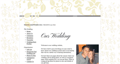 Desktop Screenshot of christinaandstephen.gettingmarried.co.uk