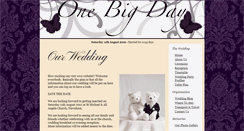 Desktop Screenshot of ant-and-nic.gettingmarried.co.uk