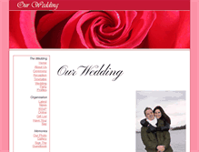 Tablet Screenshot of kevinandangela.gettingmarried.co.uk