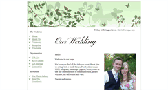 Desktop Screenshot of naomiandaaron.gettingmarried.co.uk