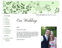 Tablet Screenshot of naomiandaaron.gettingmarried.co.uk