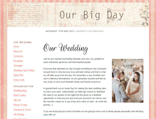Tablet Screenshot of lisaandanthonyare.gettingmarried.co.uk
