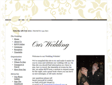 Tablet Screenshot of niallandsarah.gettingmarried.co.uk