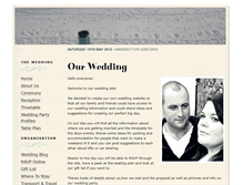 Tablet Screenshot of lauren-and-lee.gettingmarried.co.uk