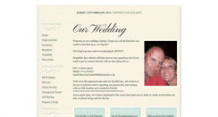 Desktop Screenshot of gavandsteph.gettingmarried.co.uk