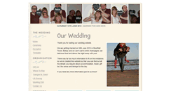 Desktop Screenshot of louiseandmichael.gettingmarried.org.uk