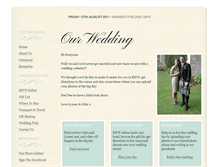 Tablet Screenshot of lynsey-and-john.gettingmarried.co.uk