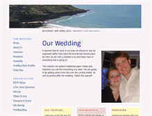 Tablet Screenshot of ian-and-jess.gettingmarried.co.uk