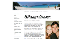 Desktop Screenshot of natandmike.gettingmarried.co.uk