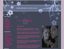 Tablet Screenshot of kellyanderic-are.gettingmarried.co.uk