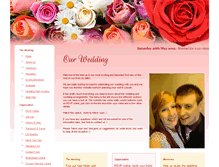 Tablet Screenshot of andrew-and-helen.gettingmarried.co.uk