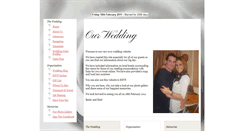 Desktop Screenshot of becky-matt.gettingmarried.co.uk