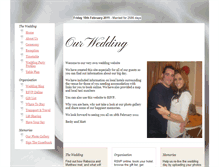 Tablet Screenshot of becky-matt.gettingmarried.co.uk