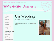 Tablet Screenshot of danielandkaty.gettingmarried.co.uk