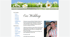 Desktop Screenshot of annaandpaul.gettingmarried.co.uk