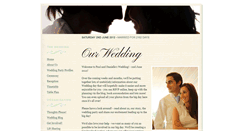 Desktop Screenshot of daniellelovespaul.gettingmarried.co.uk
