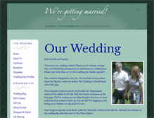 Tablet Screenshot of matt-and-abby.gettingmarried.co.uk