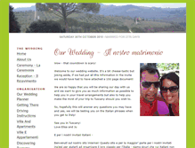 Tablet Screenshot of elisa-and-ju.gettingmarried.co.uk