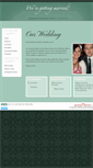 Mobile Screenshot of nicolaandchristopher.gettingmarried.co.uk