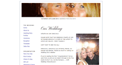 Desktop Screenshot of darrenandamy.gettingmarried.co.uk
