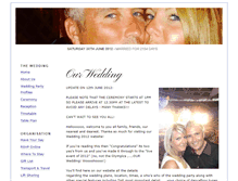 Tablet Screenshot of darrenandamy.gettingmarried.co.uk