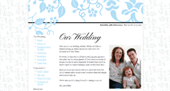 Desktop Screenshot of alison-and-lee.gettingmarried.co.uk
