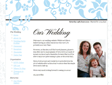 Tablet Screenshot of alison-and-lee.gettingmarried.co.uk