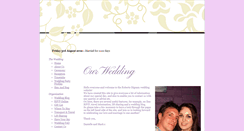 Desktop Screenshot of daniellemark.gettingmarried.co.uk