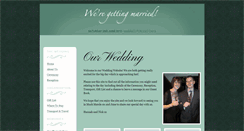 Desktop Screenshot of hannahandnick.gettingmarried.co.uk