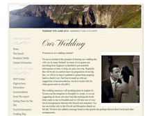 Tablet Screenshot of ciaraandjon.gettingmarried.co.uk