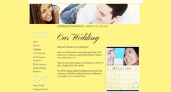 Desktop Screenshot of colinandmonica.gettingmarried.co.uk