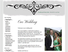 Tablet Screenshot of lindsay-and-chris.gettingmarried.co.uk