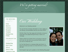 Tablet Screenshot of davidandholli.gettingmarried.co.uk