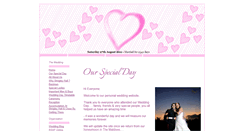 Desktop Screenshot of nic-and-jonny.gettingmarried.co.uk