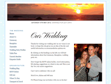 Tablet Screenshot of devonbeachwedding.gettingmarried.co.uk