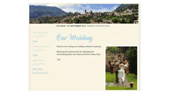 Desktop Screenshot of jennyandjonathan.gettingmarried.co.uk
