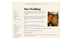 Desktop Screenshot of marianneandpaul.gettingmarried.co.uk