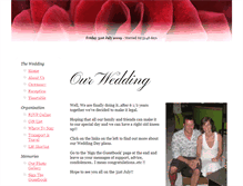 Tablet Screenshot of ianandtracy.gettingmarried.co.uk