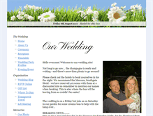 Tablet Screenshot of jamesandhels.gettingmarried.co.uk