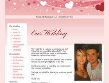 Tablet Screenshot of matt-beck.gettingmarried.co.uk