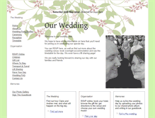 Tablet Screenshot of claireandy.gettingmarried.co.uk